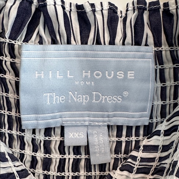 Hill House Ellie Nap Dress - Navy Stripe - Picture 5 of 8